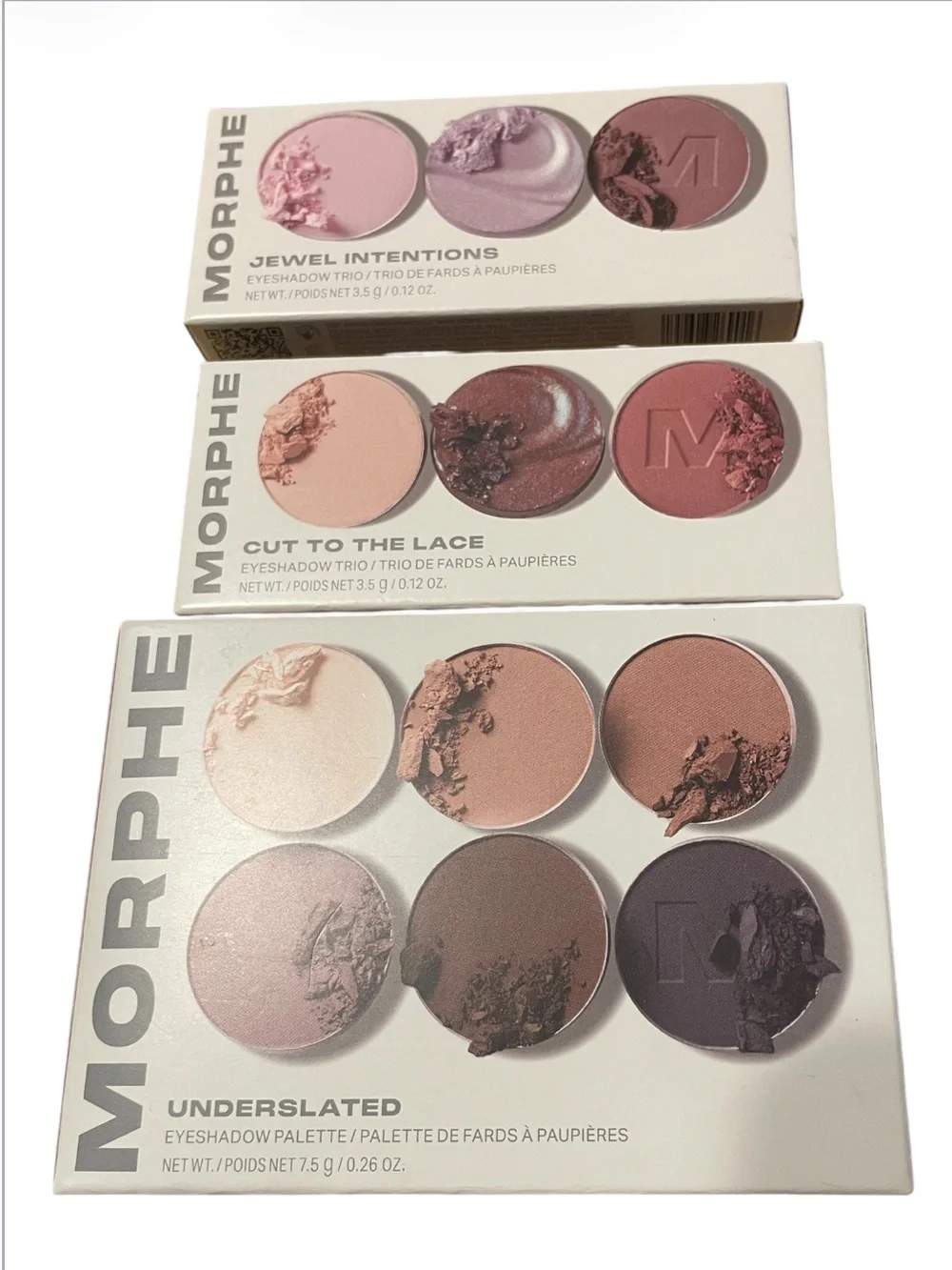 NEW Morphe ChromaPlus Eyeshadow Palette Trio Bundle – Underslated & More